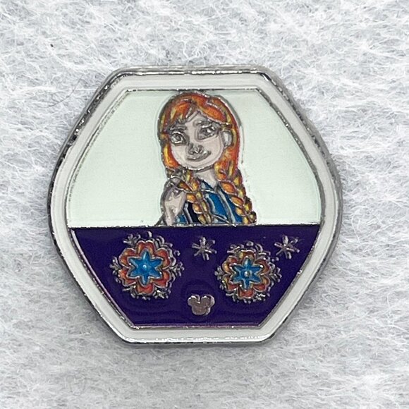 🔮 5/$25‎ Disney Hidden Mickey Magical Ferris Frozen Anna Pin - Picture 1 of 2